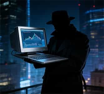 专业调查人员进行现场取证